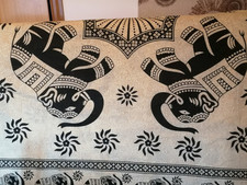 Indian elephant bedspread for sale  THORNHILL