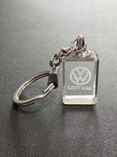 Volkswagen Santana cristal gravado a laser? Chaveiro chaveiro fob VW gravado C91, usado comprar usado  Enviando para Brazil