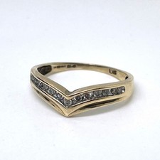 9ct gold diamond for sale  MANCHESTER