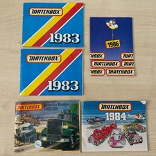 Vintage matchbox catalogues for sale  SWADLINCOTE