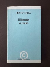 Bruno snell linguaggio usato Bruno snell linguaggio usato  Torino