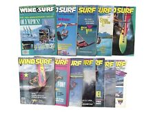 Lote De Colección Completo 1989 Wind Surf 12 Revista Windsurf Velero Surf segunda mano  Embacar hacia Argentina