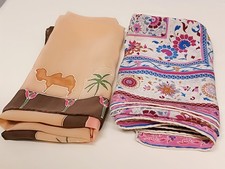 Seidentuch rosa beige gebraucht kaufen  Grevenbroich