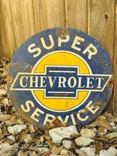 Chevrolet porcelain advertisin for sale  Polk City