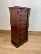 Antique mahogany wellington for sale  CHELTENHAM