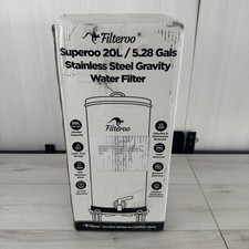 Sistema de filtro de água gravidade de bancada - 5,28 Gal/20L | 304 aço inoxidável DENT, usado comprar usado Sistema de filtro de água gravidade de bancada - 5,28 Gal/20L | 304 aço inoxidável DENT, usado comprar usado  Enviando para Brazil