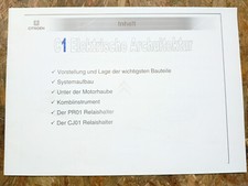 Citroen schulungsunterlagen el gebraucht kaufen  Waldbröl