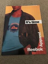 Vintage 1991 REEBOK PUMP TÊNIS DE CORRIDA VESTUÁRIO COLEÇÃO FITNESS CATÁLOGO DÉCADA DE 1990 comprar usado Vintage 1991 REEBOK PUMP TÊNIS DE CORRIDA VESTUÁRIO COLEÇÃO FITNESS CATÁLOGO DÉCADA DE 1990 comprar usado  Enviando para Brazil