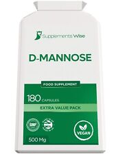 Cápsulas de manose D 180 x 500mg tratamento de ITU e cistite para homens ou mulheres, usado comprar usado  Enviando para Brazil
