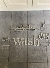 Juego de muebles de pared de baño cromados segunda mano  Embacar hacia Mexico