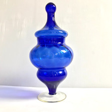 Empoli blue glass for sale  BRISTOL