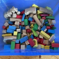 Holzbausteine bunt natur gebraucht kaufen Holzbausteine bunt natur gebraucht kaufen  Schwabach