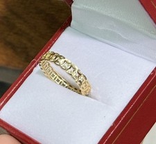 Anel de pulseira de ouro amarelo 18k moeda da sorte dinheiro. Tamanho 7,75, 2,0 gramas comprar usado  Enviando para Brazil