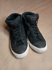 Usado, Zapatillas deportivas Converse Chuck Taylor All Star Axel para hombre 7,5 Mid Top negras de lona segunda mano  Embacar hacia Argentina