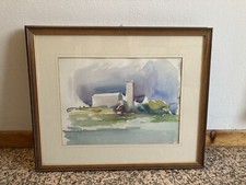Paesaggio acquarello isola usato  Bergamo