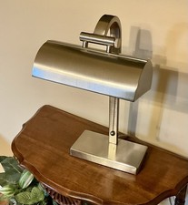 Banker lamp brushed for sale  Lansing