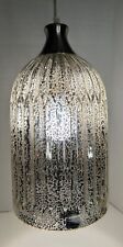 Candelabro suspenso prata estilo antigo luminária em forma de sino reto plug-in comprar usado  Enviando para Brazil