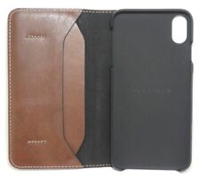 Platina - Capa carteira fólio de couro para Apple iPhone XS Max - Bourbon comprar usado  Enviando para Brazil