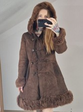 Hippie wintermantel fellkapuze gebraucht kaufen  Deutschland