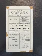 3.11.1956. blyth spartans for sale  TELFORD