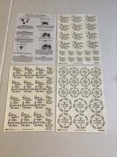 Sheets waterslide decal for sale  ROCHESTER