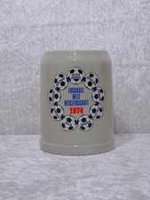 Usado, Gerz Cerámica Jarra de Cerveza Copa Mundial Fútbol 1974-Vintage-Recuerdo - 0,5 comprar usado  Enviando para Brazil