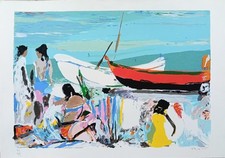 Sandro trotti litografia usato  Roma