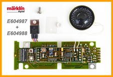 Märklin E604987 + E604988, Digitaldecoder Motorola, Sound-Decoder für, BR 10, usado comprar usado  Enviando para Brazil