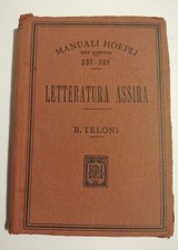 Manuali hoepli letteratura usato  Zeccone