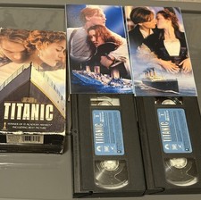 Titanic (VHS, 1998, 2-Tape Set) comprar usado Titanic (VHS, 1998, 2-Tape Set) comprar usado  Enviando para Brazil
