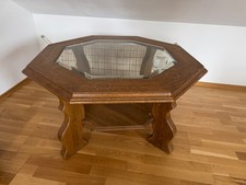 Holz couchtisch glasplatte gebraucht kaufen  Landshut