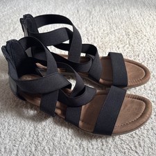 Damen sandalen gummibund gebraucht kaufen  Südharz