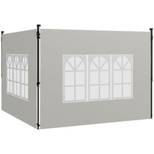 Outsunny gazebo side for sale  GREENFORD