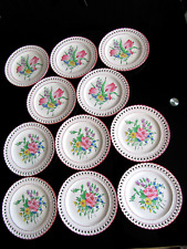 Lot assiettes ajourée d'occasion  Luxeuil-les-Bains