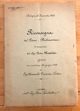 Antico documento bologna usato  Parma