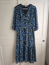 Robe bleue motifs d'occasion  Poligny