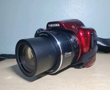 Câmera Digital Samsung WB Series WB1100F 16.2MP Wi-Fi e NFC 35x Zoom Óptico Vermelho comprar usado  Enviando para Brazil