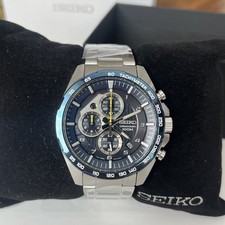 Relógio masculino cronógrafo SEIKO aço inoxidável ESSENTIALS - SSB321 MSRP: US$ 285 comprar usado  Enviando para Brazil