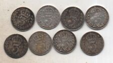 british silver threepenny pieces for sale  ELLESMERE PORT