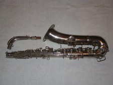 SAXOFONE VINTAGE CONN C MELODY -BRIGHT NICKEL NEW WONDER SERIES I PRE-CHU BERRY comprar usado  Enviando para Brazil