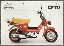 Honda cf70 motorcycle for sale  LEICESTER