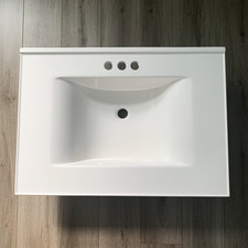 White vanity sink for sale  Horseheads