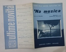 Spartito musicale musica usato  Caserta