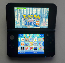 Novo console Nintendo 3DS XL azul Pokemon Bank & Transporter comprar usado  Enviando para Brazil