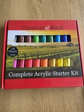 Crawford black acrylic for sale  DEWSBURY