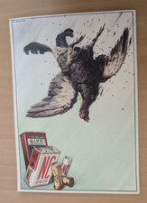Cartolina pubblicitaria illust usato  Pettinengo