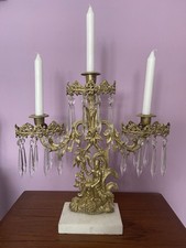 Antique candelabra pair for sale  LONDON