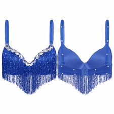 Damen glitzernde bauchtanz gebraucht kaufen  Bremen