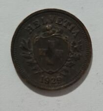 Rappen 1929 helvetia usato  Concordia sulla Secchia