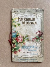 Calendarietto barbiere 1909 usato  Saronno